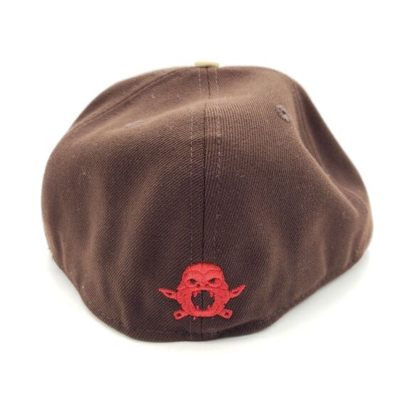 CLINK ROOM Cardinal Direction Hat 59 Fifty Fitted 7 7/8 Brown Red NEW - Picture 3 of 8